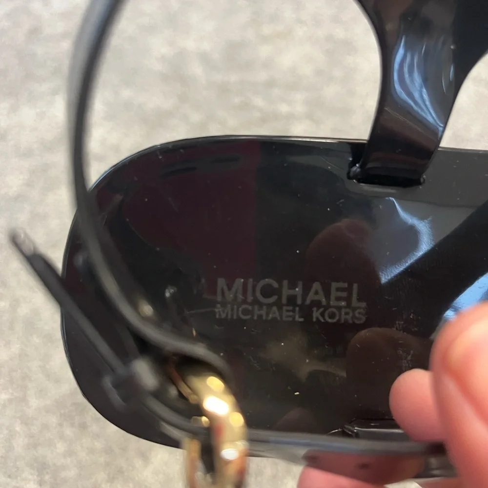 MICHAEL‎ Michael Kors Black Mallory Jelly Sandals Sz. 9